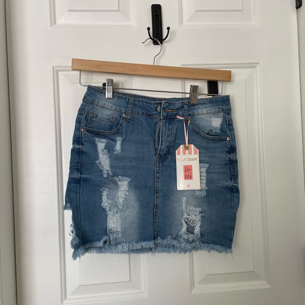 Denim skirt